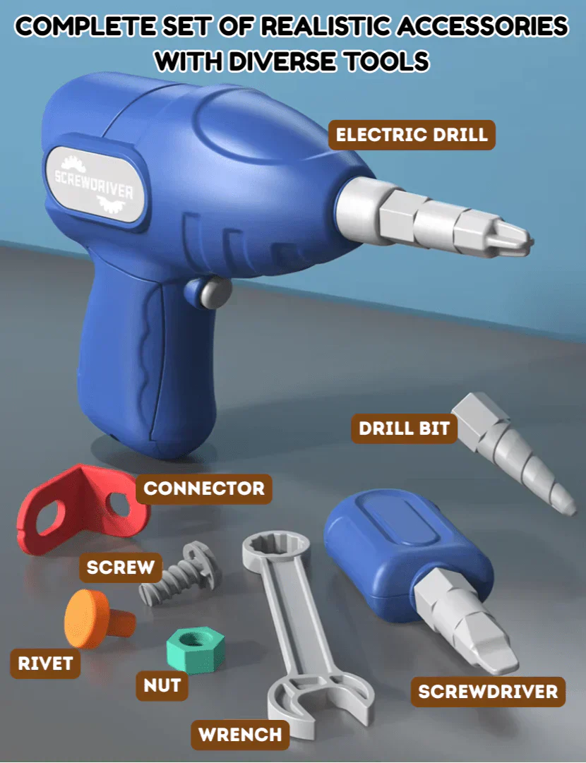 Filio Little Engineer™ DIY Montessori Tool Kit