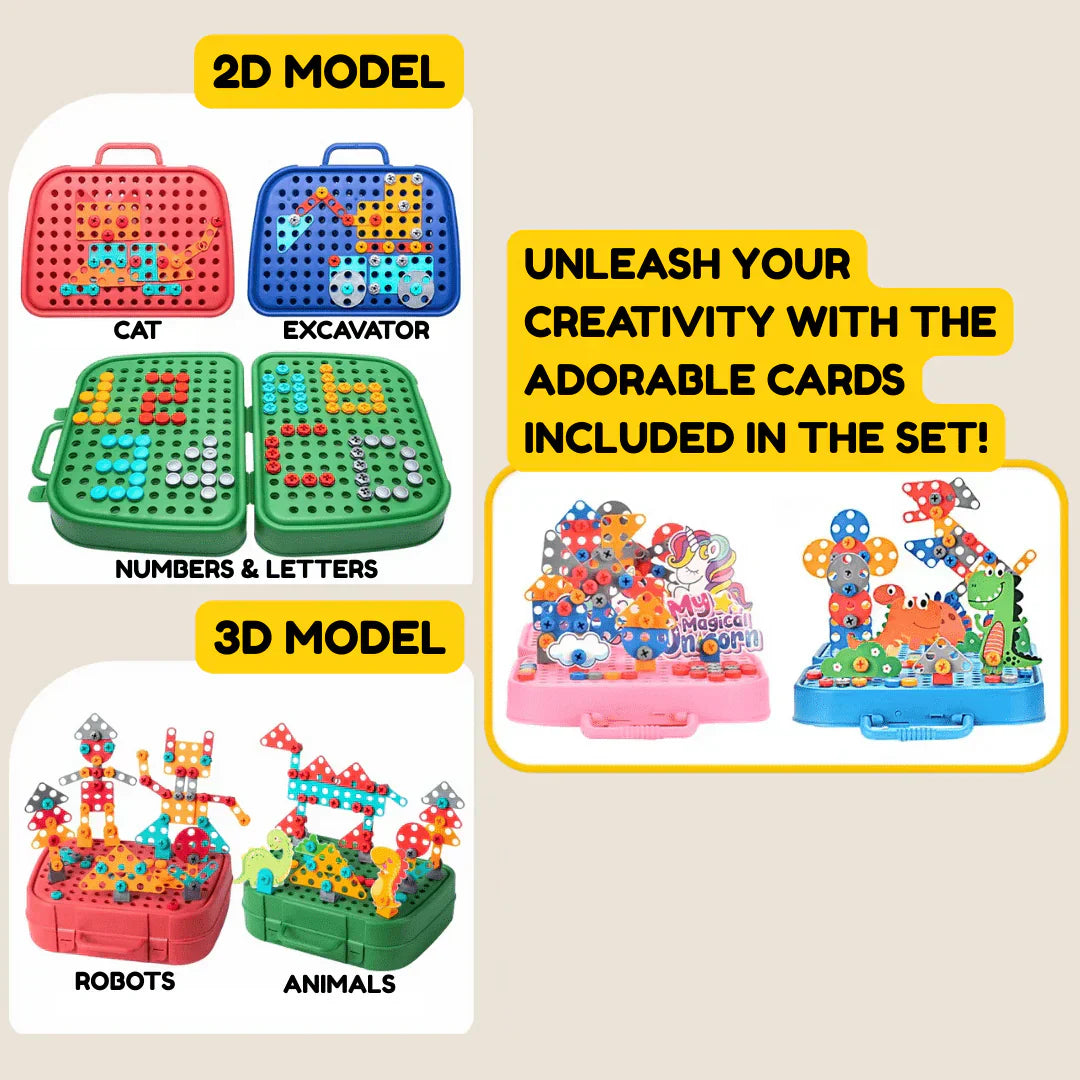 Filio Little Engineer™ DIY Montessori Tool Kit