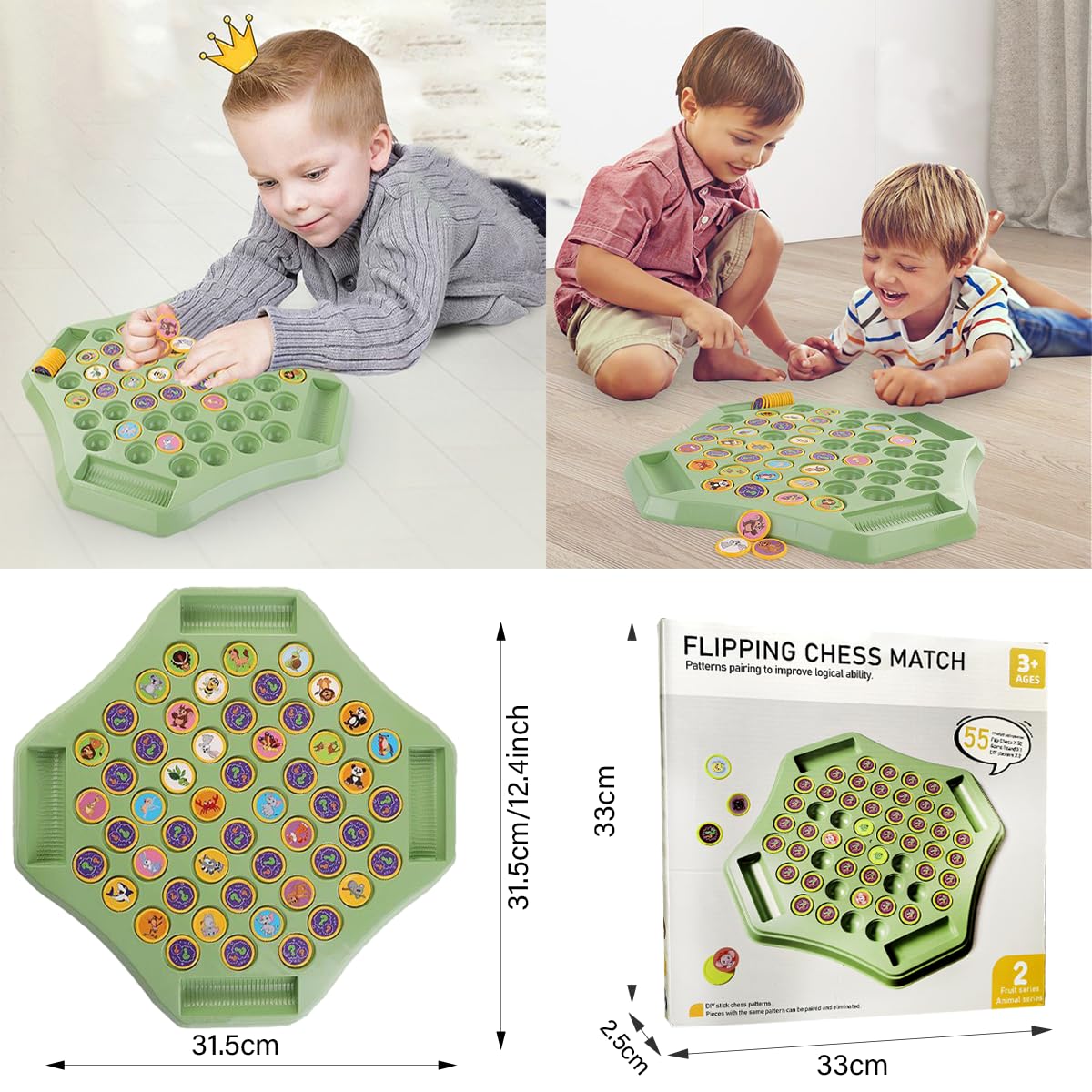Flip & Match Memory Game – Boost Memory, Focus & Early Learning