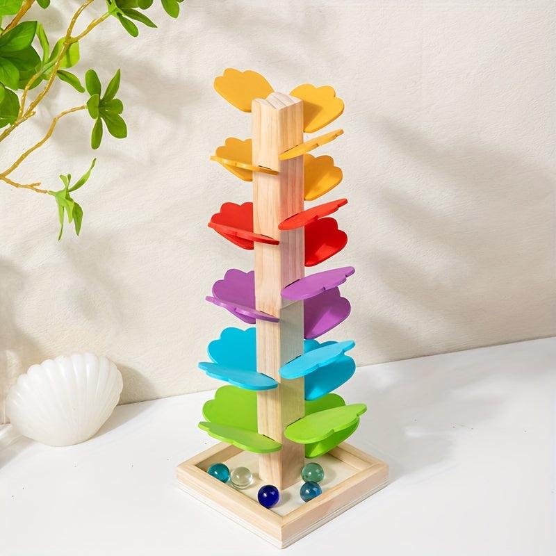 shoraminimalist™ Rainbow Musical Marble Run Tree Tower