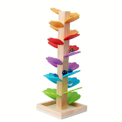 shoraminimalist™ Rainbow Musical Marble Run Tree Tower