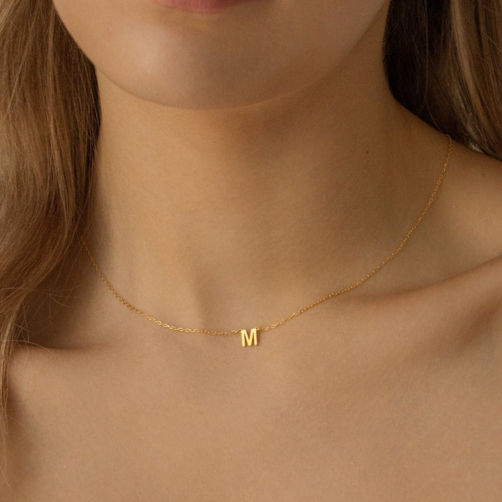 Alice Dainty Initial Necklace