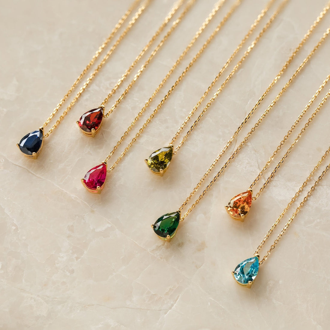 Ophelia Birthstone Necklace