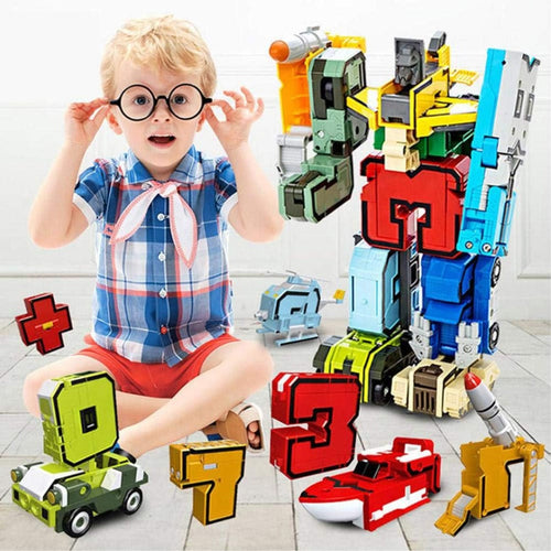 Filio BrainBots™ – 20pcs Number Transformers Set