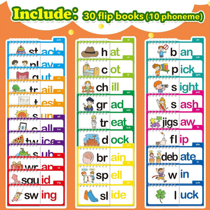 Filio™ Fun Phonics 30-Flip Books