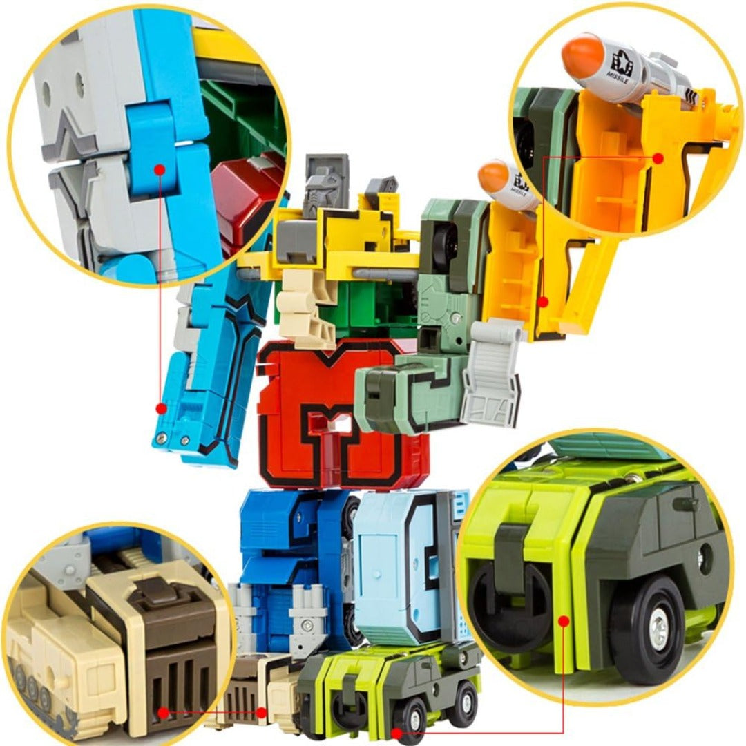 Filio BrainBots™ – 20pcs Number Transformers Set