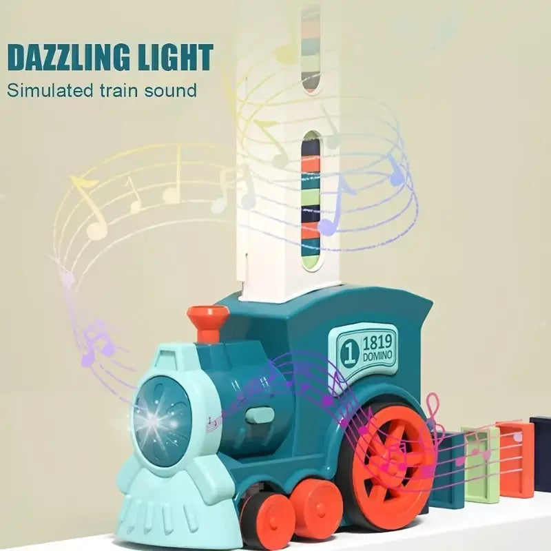 Kids's Domino Train Toy Set