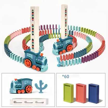 Kids's Domino Train Toy Set