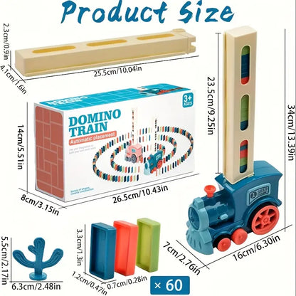 Kids's Domino Train Toy Set